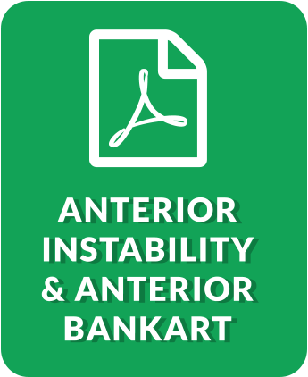 ANTERIOR  INSTABILITY  & ANTERIOR  BANKART