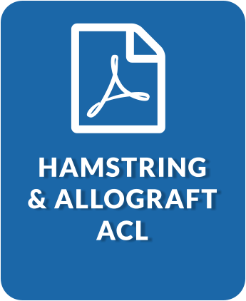 Hamstring and Allograft ACL (PDF)