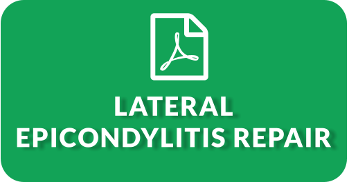 LATERAL EPICONDYLITIS REPAIR